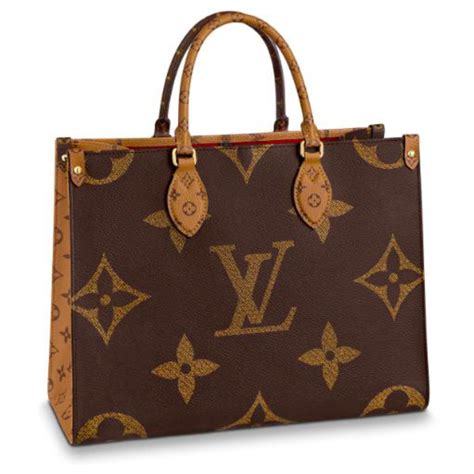 louis vuitton borsa onthego brown|louis vuitton onthego mm bag.